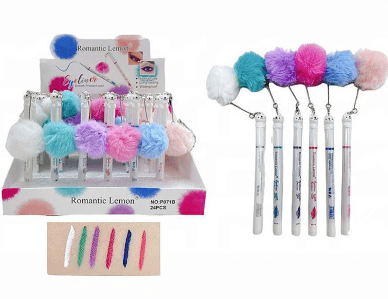 Eyeliner con Pompón – Romantic Lemon