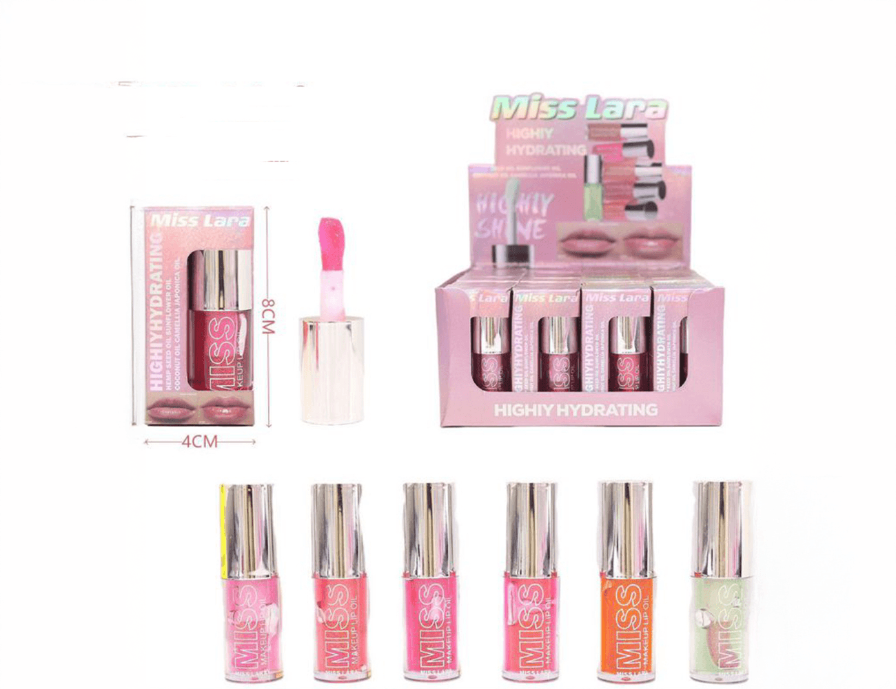 Brillo de labios hidratante