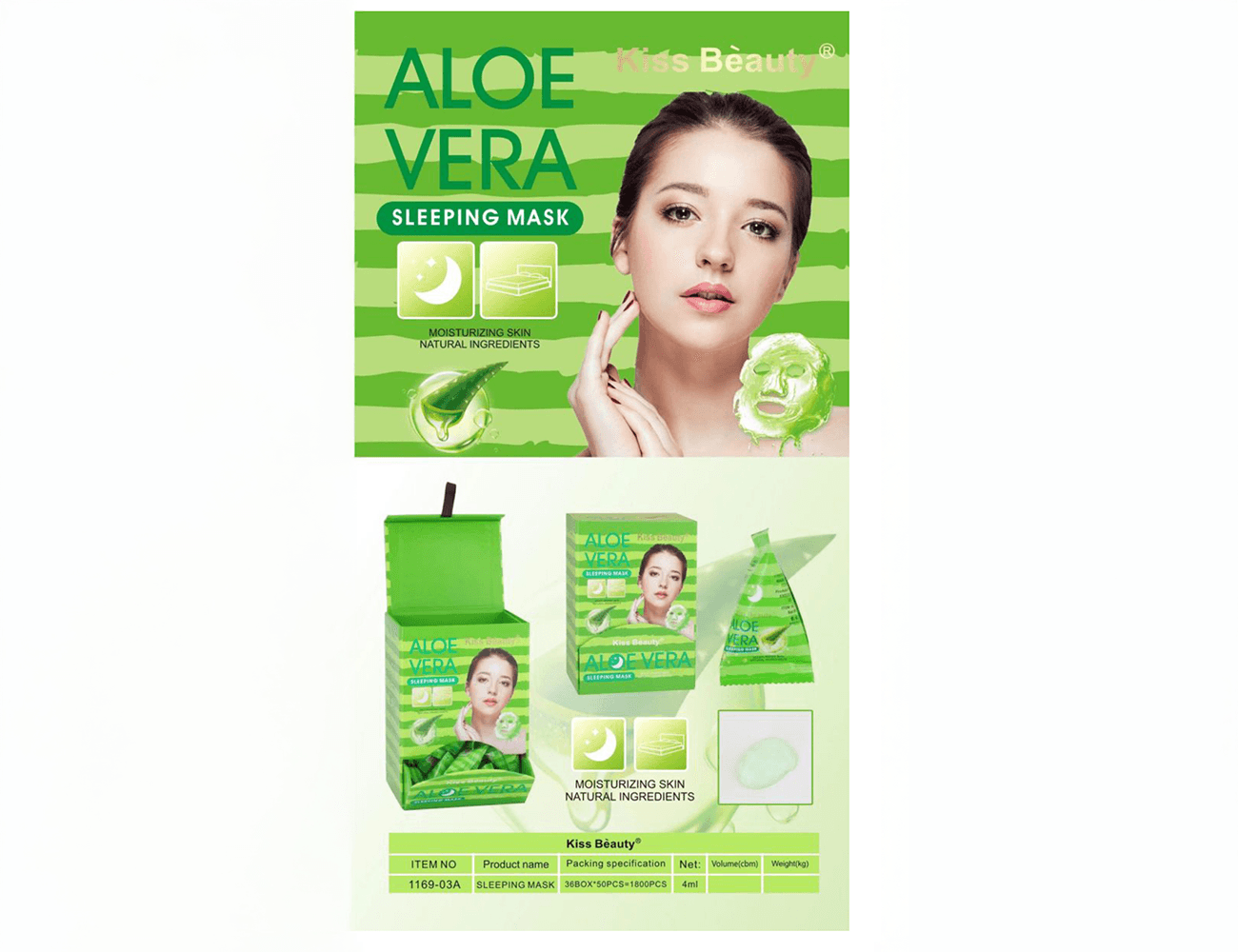 Aloe Vera Sleeping Masarilla