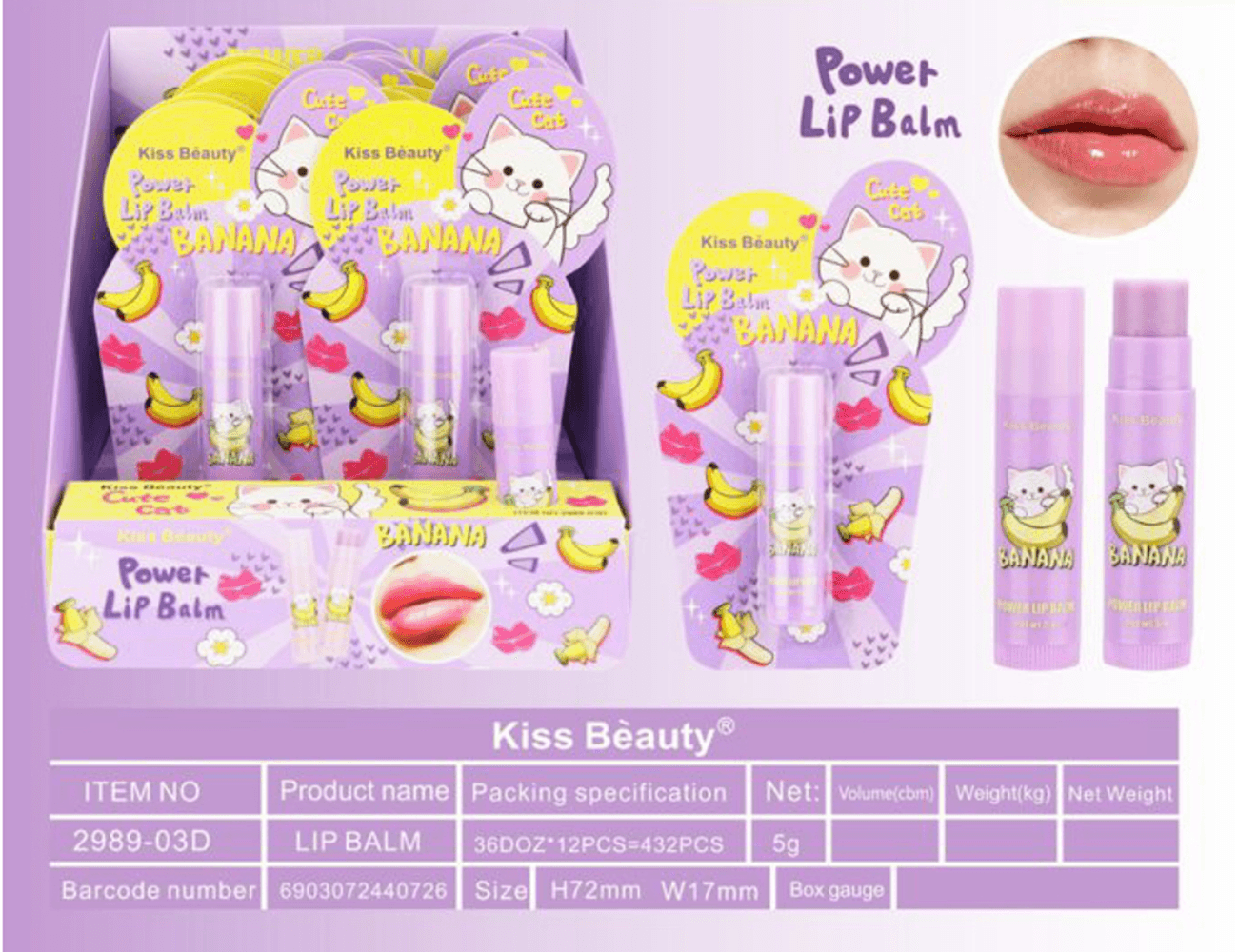 Power Lip Balm Platano