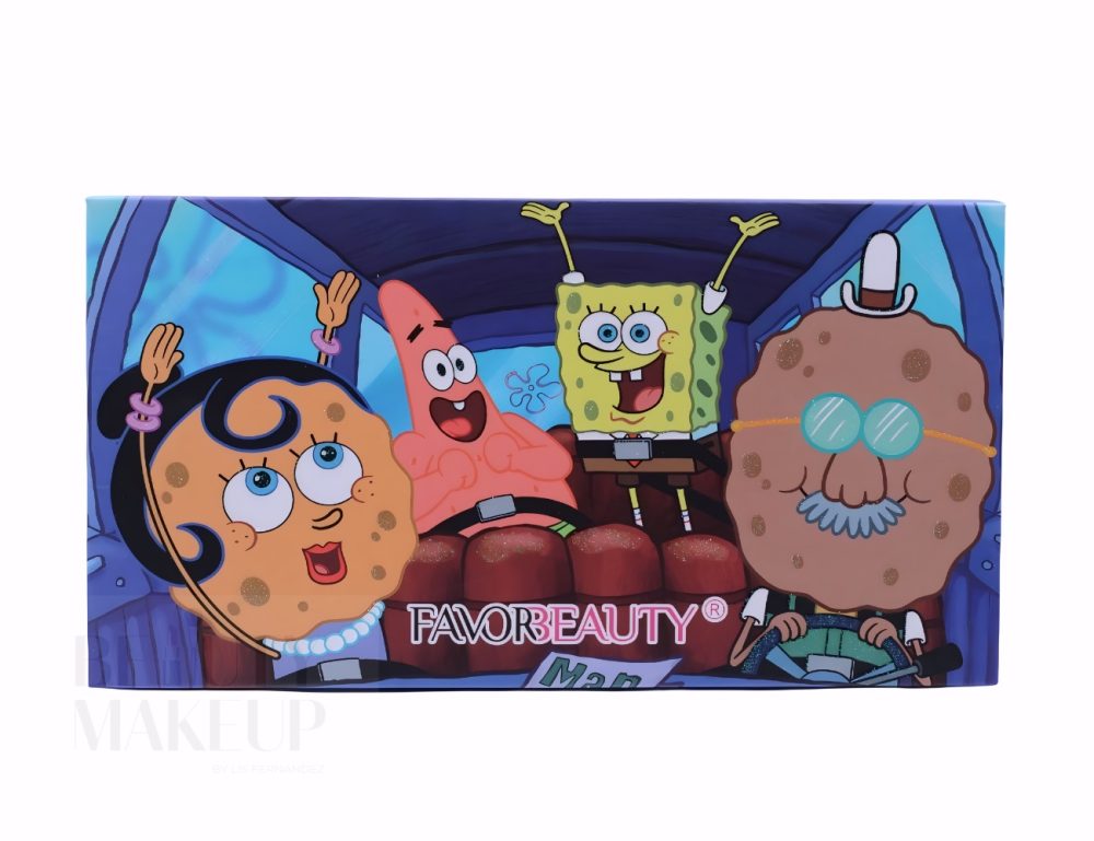 PALETA DE SOMBRAS BOB ESPONJA, PATRICIO AND FRIENDS