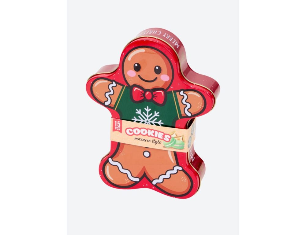 CAJA DE GALLETAS NAVIDAD