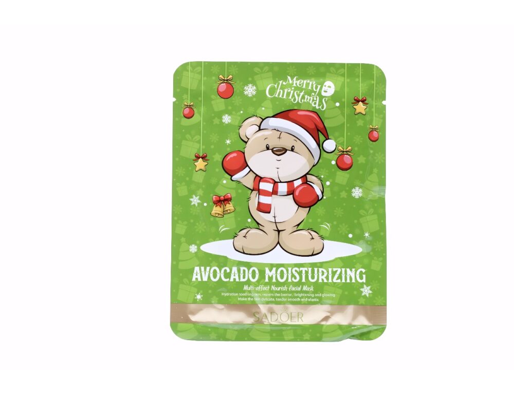 MASCARILLA HIDRATANTE DE AGUACATE NAVIDAD