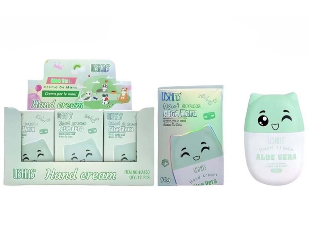 CREMA DE MANOS ALOE VERA USHAS